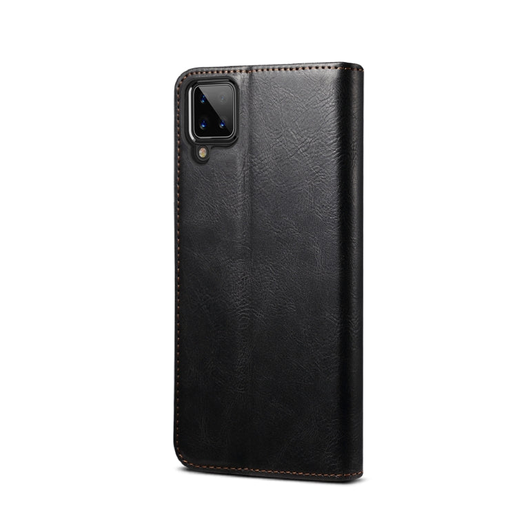 Simple Wax Crazy Horse Texture Horizontal Flip Leather Case with Card Slots & Wallet, For Samsung Galaxy A12 5G, For Samsung Galaxy A32 5G, For Samsung Galaxy A72 5G / 4G