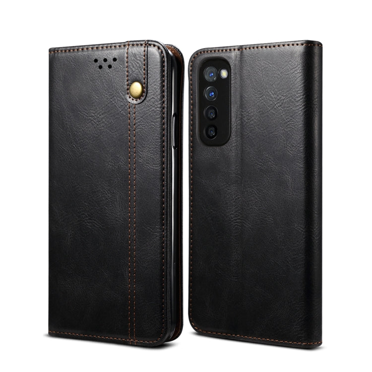Simple Wax Crazy Horse Texture Horizontal Flip Leather Case with Card Slots & Wallet, For Samsung Galaxy A12 5G, For Samsung Galaxy A32 5G, For Samsung Galaxy A72 5G / 4G
