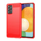 Brushed Texture Carbon Fiber TPU Case, For Samsung Galaxy A52 5G, For Samsung Galaxy A72 5G