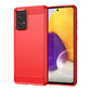 Brushed Texture Carbon Fiber TPU Case, For Samsung Galaxy A52 5G, For Samsung Galaxy A72 5G