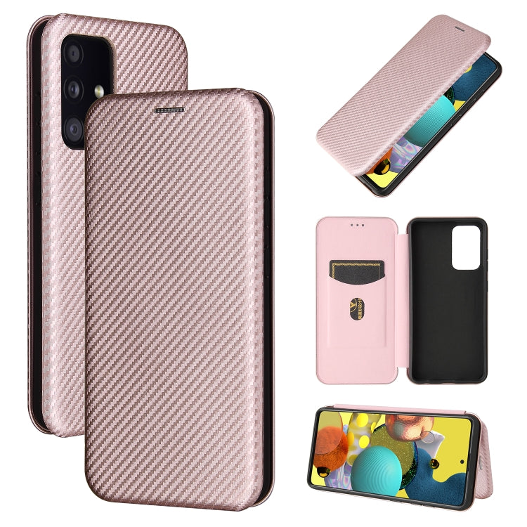 Carbon Fiber Texture Magnetic Horizontal Flip TPU + PC + PU Leather Case with Card Slot, For Samsung Galaxy A72 5G, For Samsung Galaxy A52 5G, For OPPO Reno5 Pro 5G, For Cubot X30