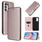 Carbon Fiber Texture Magnetic Horizontal Flip TPU + PC + PU Leather Case with Card Slot, For Samsung Galaxy A72 5G, For Samsung Galaxy A52 5G, For OPPO Reno5 Pro 5G, For Cubot X30