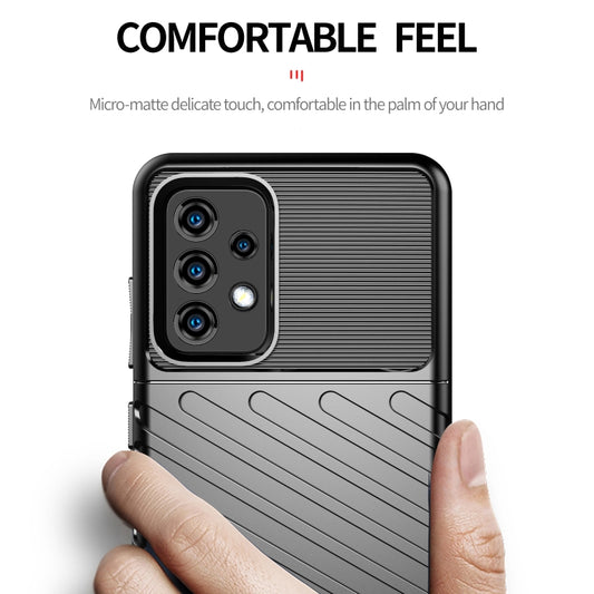 Thunderbolt Shockproof TPU Protective Soft Case, For Samsung Galaxy A52 5G / 4G