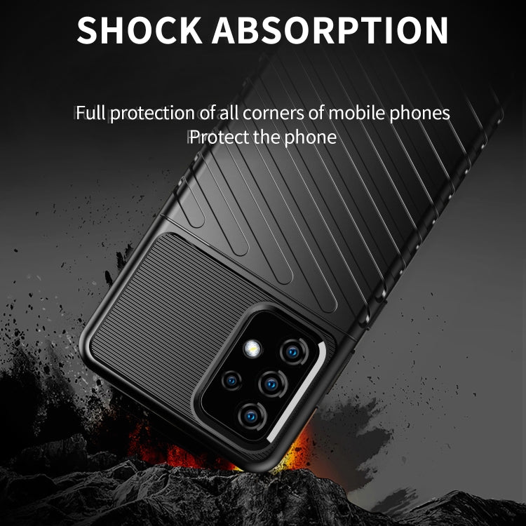 Thunderbolt Shockproof TPU Protective Soft Case, For Samsung Galaxy A52 5G / 4G