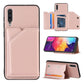 Skin Feel PU + TPU + PC Back Cover Shockproof Case with Card Slots & Holder & Photo Frame, For OPPO Realme 7, For Samsung Galaxy A50 & A30s & A50s, For OPPO Realme C11, For Samsung Galaxy A70 & A70s, For OPPO Realme C15, For Samsung Galaxy M60s & A81��...