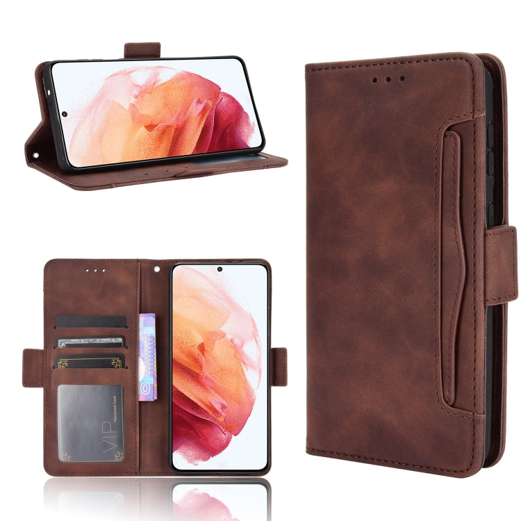 Skin Feel Calf Pattern Horizontal Flip Leather Case with Holder & Card Slots & Photo Frame, For Samsung Galaxy A02s, For Samsung Galaxy A52 5G, For Samsung Galaxy A72 5G / 4G, For Samsung Galaxy S21+ 5G, For Samsung Galaxy S21 Ultra 5G�����������������...