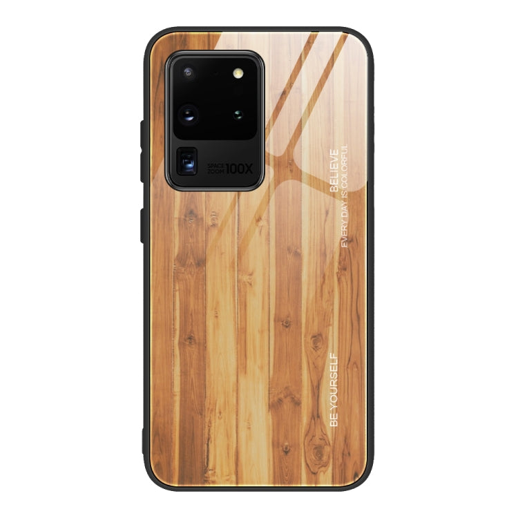 Wood Grain Glass Protective Case, For Samsung Galaxy S20, For Samsung Galaxy S20 Plus, For Samsung Galaxy S20 Ultra, For Samsung Galaxy S20 FE, For Samsung Galaxy S21 5G, For Samsung Galaxy S21 Plus, For Samsung Galaxy S21 Ultra 5G���������������������...