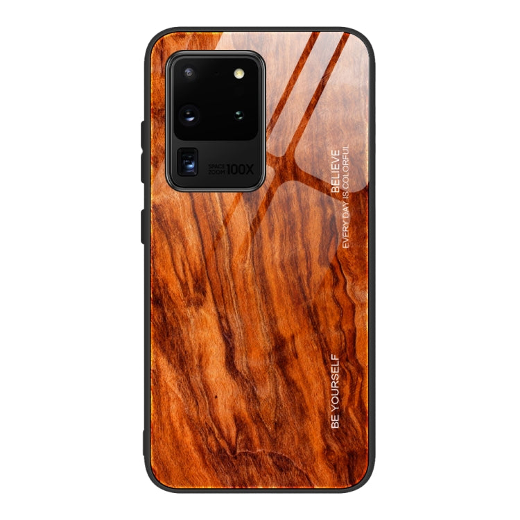 Wood Grain Glass Protective Case, For Samsung Galaxy S20, For Samsung Galaxy S20 Plus, For Samsung Galaxy S20 Ultra, For Samsung Galaxy S20 FE, For Samsung Galaxy S21 5G, For Samsung Galaxy S21 Plus, For Samsung Galaxy S21 Ultra 5G���������������������...