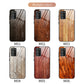Wood Grain Glass Protective Case, For Samsung Galaxy Note20, For Samsung Galaxy Note20 Ultra, For Xiaomi Mi 10 Pro, For Xiaomi 10T / 10T Pro, For Xiaomi Mi CC9, For Xiaomi Poco X3 NFC, For Xiaomi Redmi K30 Pro, For Xiaomi Redmi Note 9S