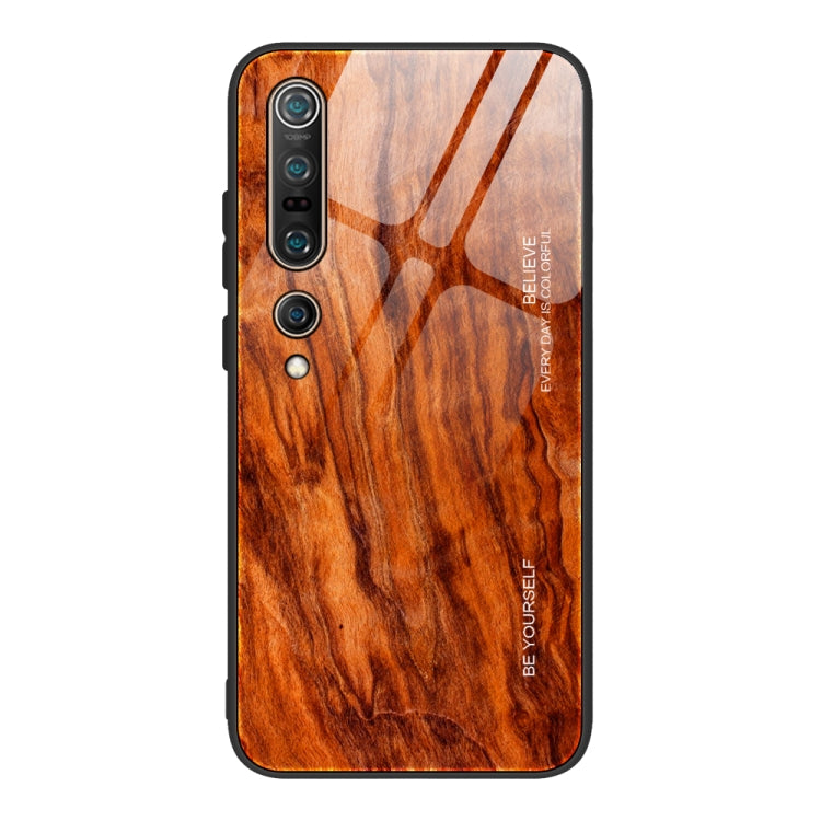 Wood Grain Glass Protective Case, For Samsung Galaxy Note20, For Samsung Galaxy Note20 Ultra, For Xiaomi Mi 10 Pro, For Xiaomi 10T / 10T Pro, For Xiaomi Mi CC9, For Xiaomi Poco X3 NFC, For Xiaomi Redmi K30 Pro, For Xiaomi Redmi Note 9S