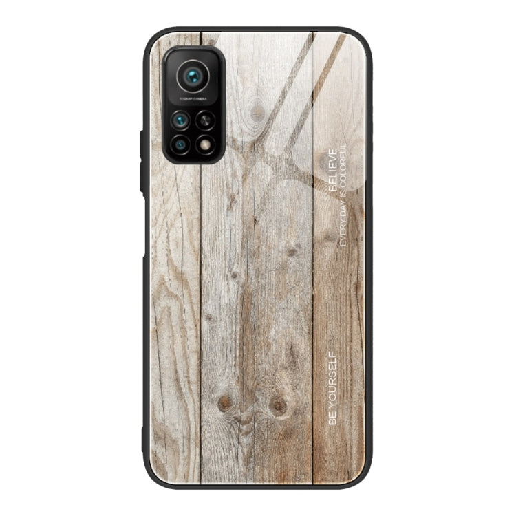 Wood Grain Glass Protective Case, For Samsung Galaxy Note20, For Samsung Galaxy Note20 Ultra, For Xiaomi Mi 10 Pro, For Xiaomi 10T / 10T Pro, For Xiaomi Mi CC9, For Xiaomi Poco X3 NFC, For Xiaomi Redmi K30 Pro, For Xiaomi Redmi Note 9S