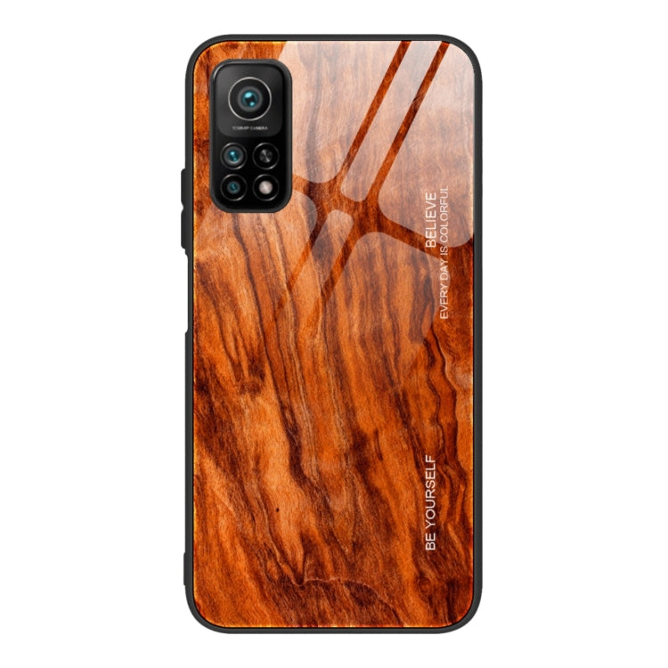 Wood Grain Glass Protective Case, For Samsung Galaxy Note20, For Samsung Galaxy Note20 Ultra, For Xiaomi Mi 10 Pro, For Xiaomi 10T / 10T Pro, For Xiaomi Mi CC9, For Xiaomi Poco X3 NFC, For Xiaomi Redmi K30 Pro, For Xiaomi Redmi Note 9S