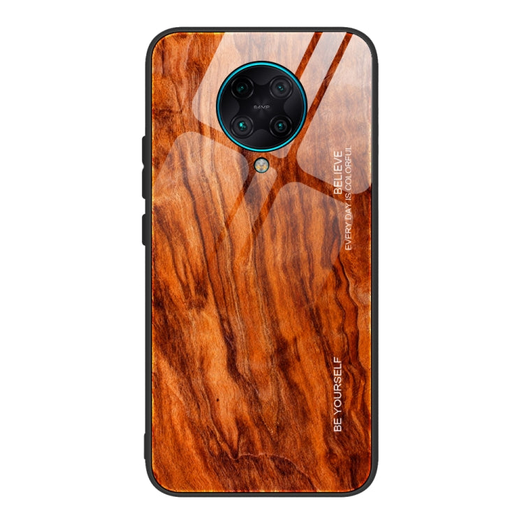 Wood Grain Glass Protective Case, For Samsung Galaxy Note20, For Samsung Galaxy Note20 Ultra, For Xiaomi Mi 10 Pro, For Xiaomi 10T / 10T Pro, For Xiaomi Mi CC9, For Xiaomi Poco X3 NFC, For Xiaomi Redmi K30 Pro, For Xiaomi Redmi Note 9S