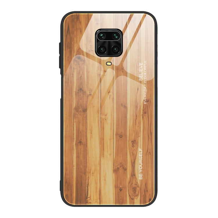 Wood Grain Glass Protective Case, For Samsung Galaxy Note20, For Samsung Galaxy Note20 Ultra, For Xiaomi Mi 10 Pro, For Xiaomi 10T / 10T Pro, For Xiaomi Mi CC9, For Xiaomi Poco X3 NFC, For Xiaomi Redmi K30 Pro, For Xiaomi Redmi Note 9S