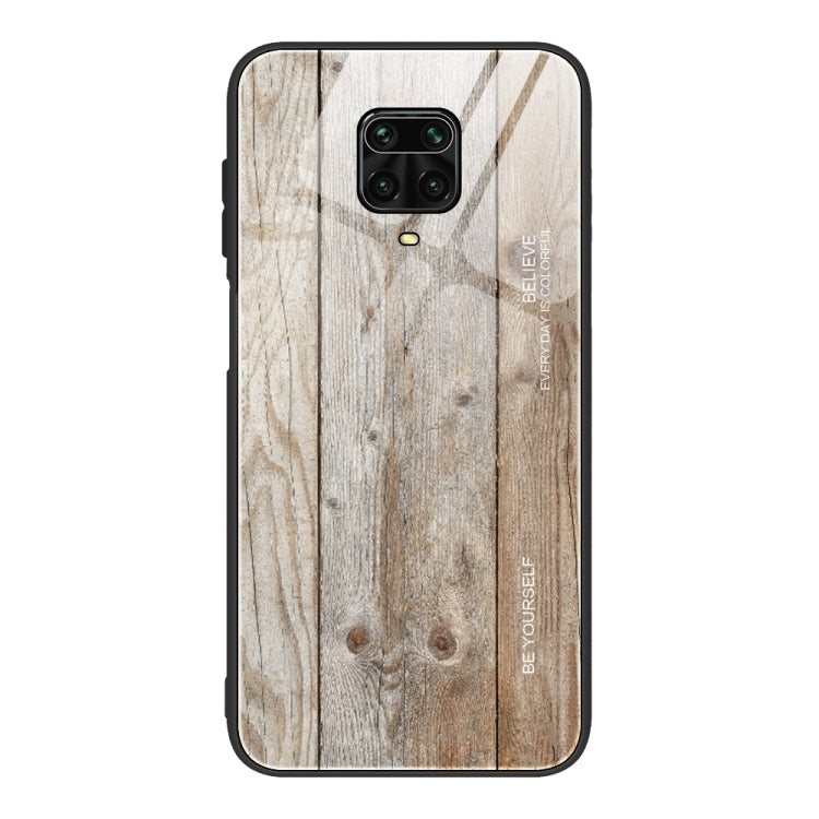 Wood Grain Glass Protective Case, For Samsung Galaxy Note20, For Samsung Galaxy Note20 Ultra, For Xiaomi Mi 10 Pro, For Xiaomi 10T / 10T Pro, For Xiaomi Mi CC9, For Xiaomi Poco X3 NFC, For Xiaomi Redmi K30 Pro, For Xiaomi Redmi Note 9S