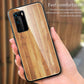 Wood Grain Glass Protective Case, For Huawei P40, For Huawei P40 Pro