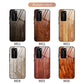 Wood Grain Glass Protective Case, For Huawei P40, For Huawei P40 Pro