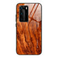 Wood Grain Glass Protective Case, For Huawei P40, For Huawei P40 Pro