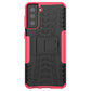 Tire Texture Shockproof TPU+PC Protective Case with Holder, For Samsung Galaxy S21+ 5G, For Xiaomi Poco M3 /Redmi Note 9 4G
