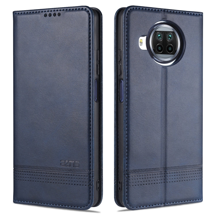 AZNS Magnetic Calf Texture Horizontal Flip Leather Case with Card Slots & Holder & Wallet, For Samsung Galaxy A12, For Samsung Galaxy S21 5G, For Xiaomi Mi 10T Lite 5G