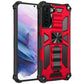 Shockproof TPU + PC Magnetic Protective Case with Holder, For Samsung Galaxy S21+ 5G