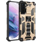 Shockproof TPU + PC Magnetic Protective Case with Holder, For Samsung Galaxy S21+ 5G