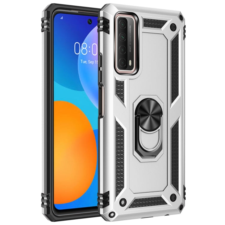 Shockproof TPU + PC Protective Case with 360 Degree Rotating Holder, For Galaxy A52 5G / 4G, For Motorola Moto One Fusion Plus, For Xiaomi Mi 10T Pro 5G, For Huawei P Smart 2021