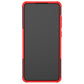Tire Texture Shockproof TPU+PC Protective Case with Holder