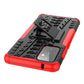 Tire Texture Shockproof TPU+PC Protective Case with Holder