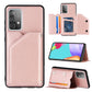 Skin Feel PU + TPU + PC Back Cover Shockproof Case with Card Slots & Holder & Photo Frame, For OPPO A7 / A5s / A12, For Samsung Galaxy A12, For Samsung Galaxy A52 5G / 4G, For Samsung Galaxy A72 5G / 4G, For Samsung Galaxy S21 5G�����������������������...