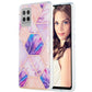 3D Electroplating Marble Pattern TPU Protective Case