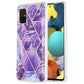 3D Electroplating Marble Pattern TPU Protective Case