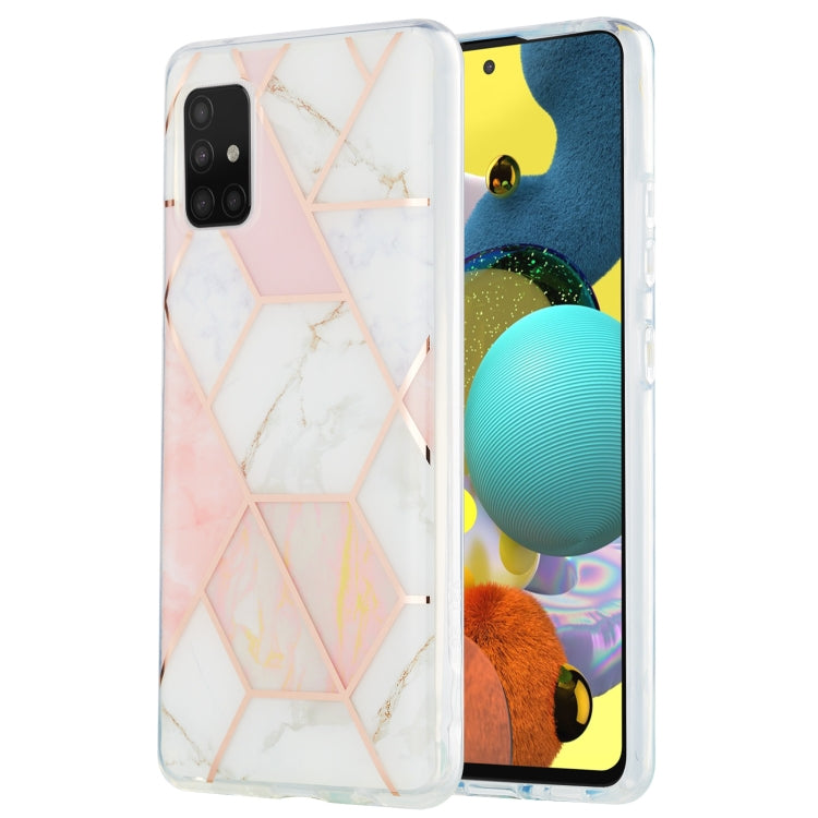 3D Electroplating Marble Pattern TPU Protective Case