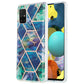 3D Electroplating Marble Pattern TPU Protective Case