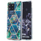 3D Electroplating Marble Pattern TPU Protective Case