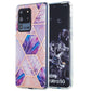 3D Electroplating Marble Pattern TPU Protective Case