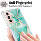 3D Electroplating Marble Pattern TPU Protective Case
