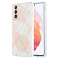 3D Electroplating Marble Pattern TPU Protective Case