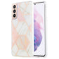 3D Electroplating Marble Pattern TPU Protective Case