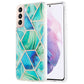 3D Electroplating Marble Pattern TPU Protective Case