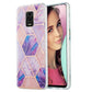 3D Electroplating Marble Pattern TPU Protective Case
