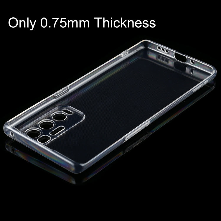 0.75mm Ultra-thin Transparent TPU Soft Protective Case, For Nokia 5.4, For OPPO Reno5 Pro+, For Samsung Galaxy A02s, For vivo Y51 2020, For vivo X60 Pro, For Xiaomi Mi 11