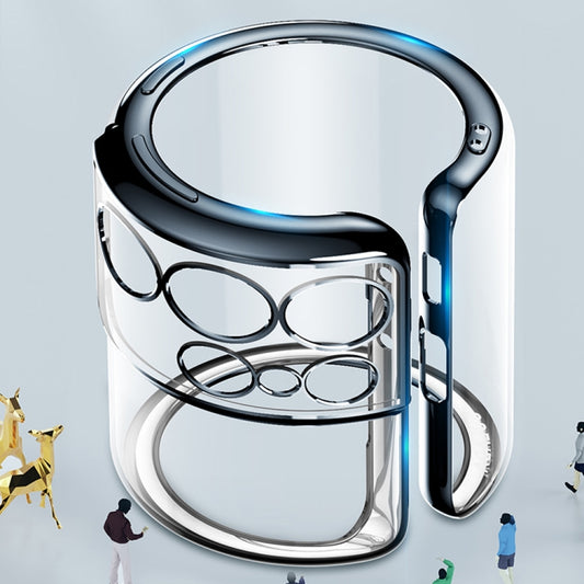 SULADA Shockproof Plating Silicone Transparent Protective Case, For Samsung Galaxy S21 5G, For Samsung Galaxy S21+ 5G, For Samsung Galaxy S21 Ultra 5G