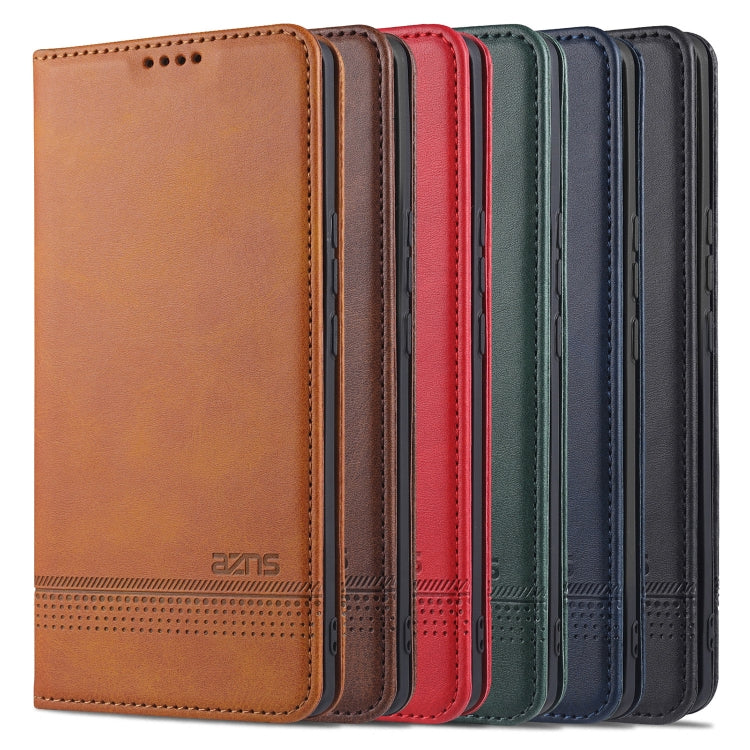 AZNS Magnetic Calf Texture Horizontal Flip Leather Case with Card Slots & Holder & Wallet, For Huawei nova 8 5G, For Samsung Galaxy S21 Ultra 5G, For Huawei nova 8 Pro 5G
