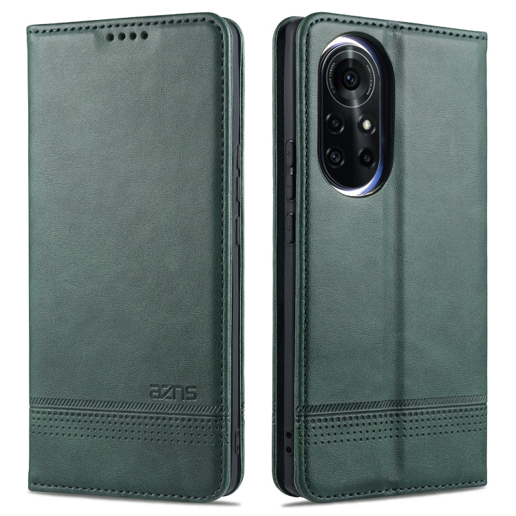 AZNS Magnetic Calf Texture Horizontal Flip Leather Case with Card Slots & Holder & Wallet, For Huawei nova 8 5G, For Samsung Galaxy S21 Ultra 5G, For Huawei nova 8 Pro 5G