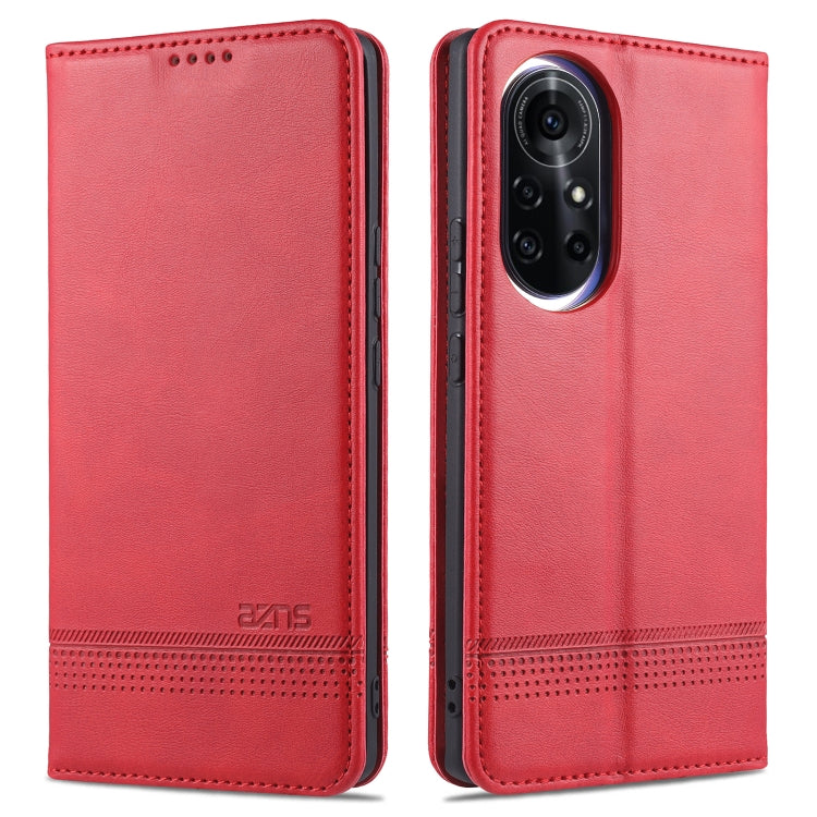 AZNS Magnetic Calf Texture Horizontal Flip Leather Case with Card Slots & Holder & Wallet, For Huawei nova 8 5G, For Samsung Galaxy S21 Ultra 5G, For Huawei nova 8 Pro 5G