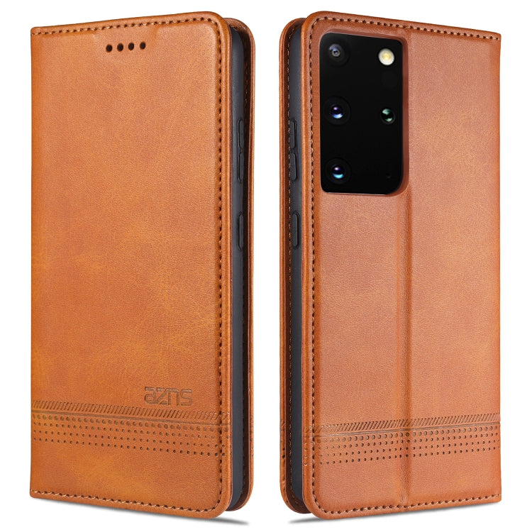 AZNS Magnetic Calf Texture Horizontal Flip Leather Case with Card Slots & Holder & Wallet, For Huawei nova 8 5G, For Samsung Galaxy S21 Ultra 5G, For Huawei nova 8 Pro 5G