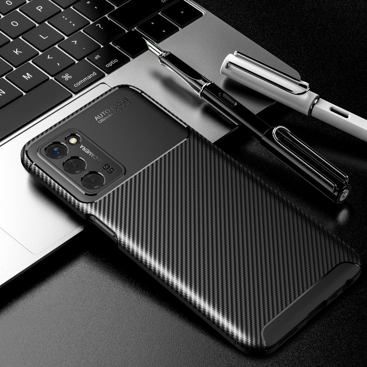 Carbon Fiber Texture Shockproof TPU Case, For Samsung Galaxy A02, For OPPO A55 5G, For vivo X60 Pro+, For Motorola Moto G Stylus (2021), For Motorola Moto G  Stylus (2021)