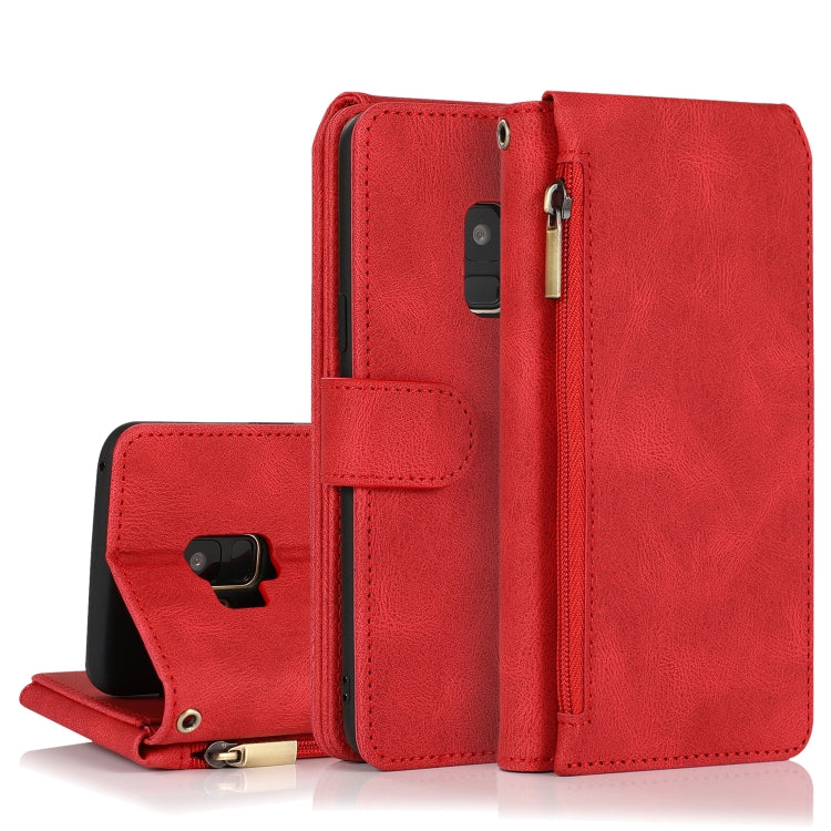Skin-feel Crazy Horse Texture Zipper Wallet Bag Horizontal Flip Leather Case with Holder & Card Slots & Wallet & Lanyard, For Samsung Galaxy Note9, For Samsung Galaxy Note10, For Samsung Galaxy Note10+, For Samsung Galaxy Note20������������������������...