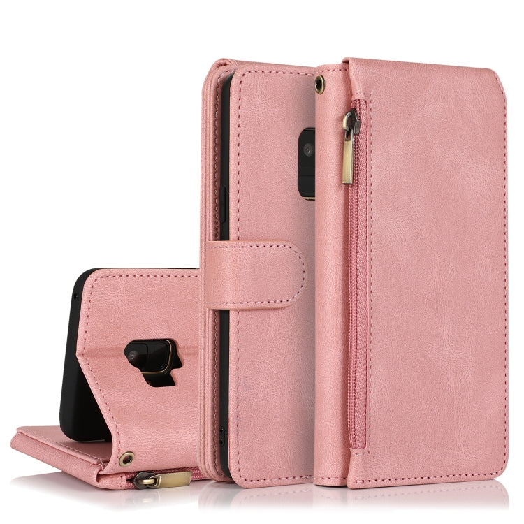 Skin-feel Crazy Horse Texture Zipper Wallet Bag Horizontal Flip Leather Case with Holder & Card Slots & Wallet & Lanyard, For Samsung Galaxy Note9, For Samsung Galaxy Note10, For Samsung Galaxy Note10+, For Samsung Galaxy Note20������������������������...